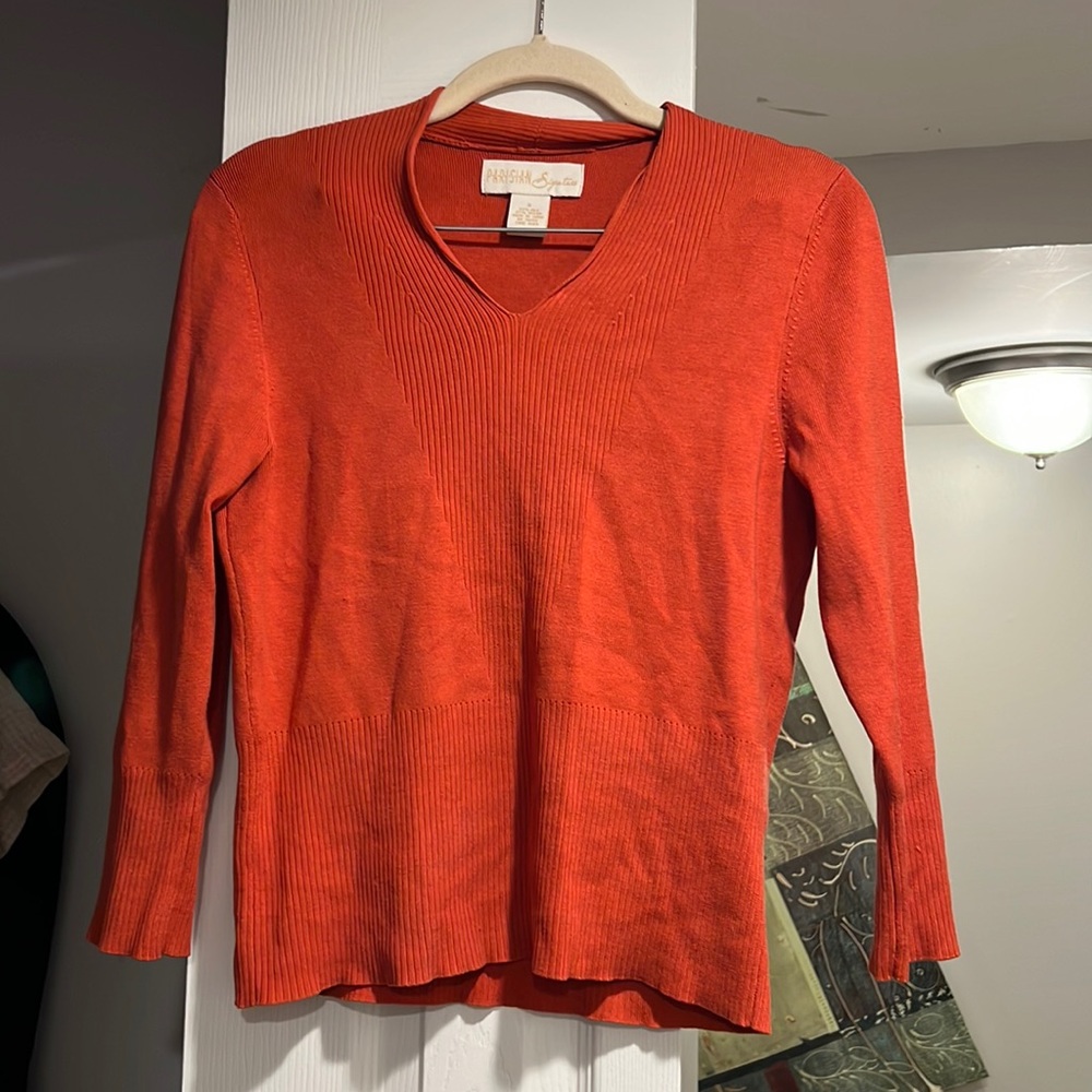 Silk Parisian signature top